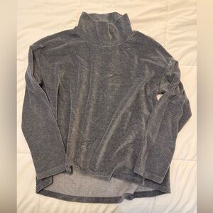 Banana Republic Heather Gray Turtleneck cotton blend